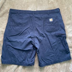 Carhartt Utility Cargo Navy Carpenter Shorts Size 46